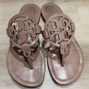 Tory Burch Women's Miller Light Makeup Beige Sandals